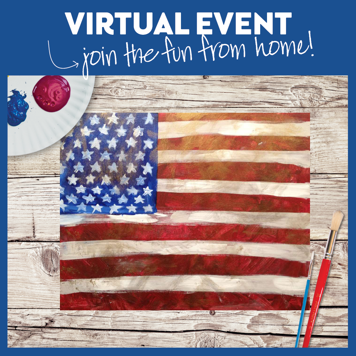 LIVE INTERACTIVE VIRTUAL CLASS - ART KIT INCLUDED (HAVE SUPPLIES? THEN IT'S ONLY $15!)